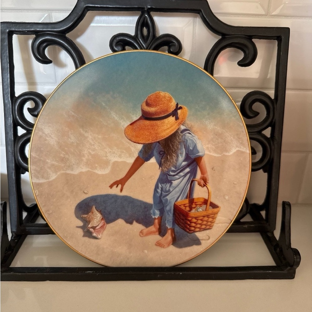 Longaberger By The Sea Decorative Plate